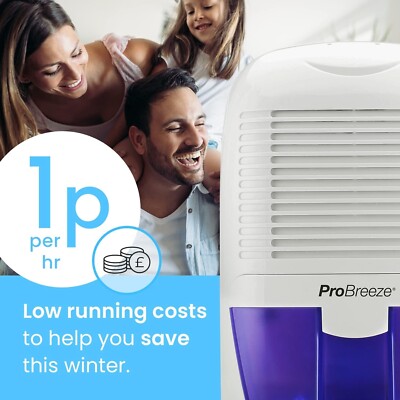 Mini déshumidificatr haut de gamme 1500 ml - Pro Breeze