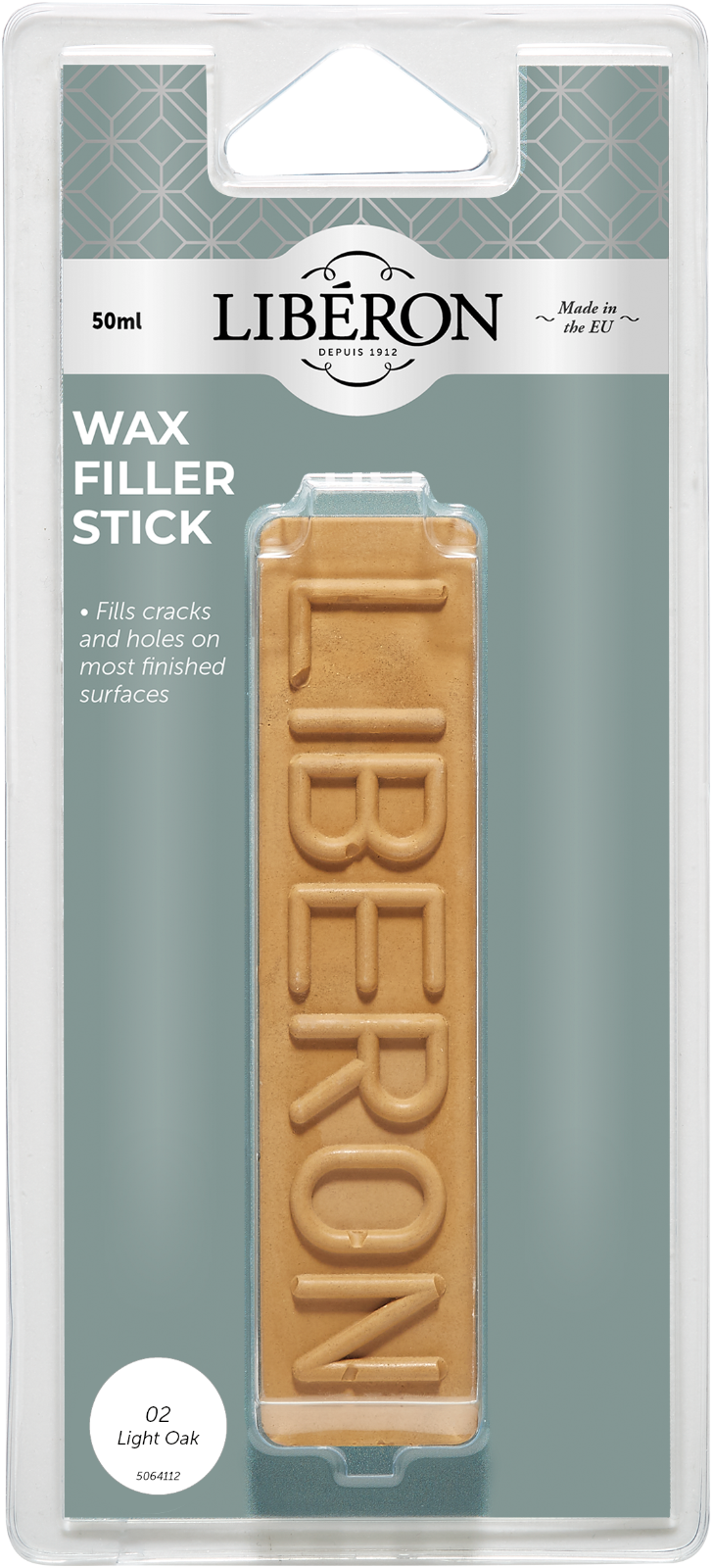 Liberon Wax Filler Stick 02 Light Oak 50g