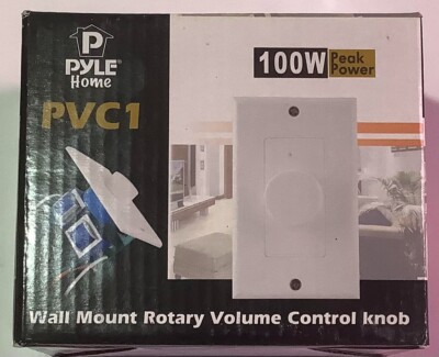 Pyle Home - 100W Wall Mount Rotary Volume Control Knob (PVC1) New in Box