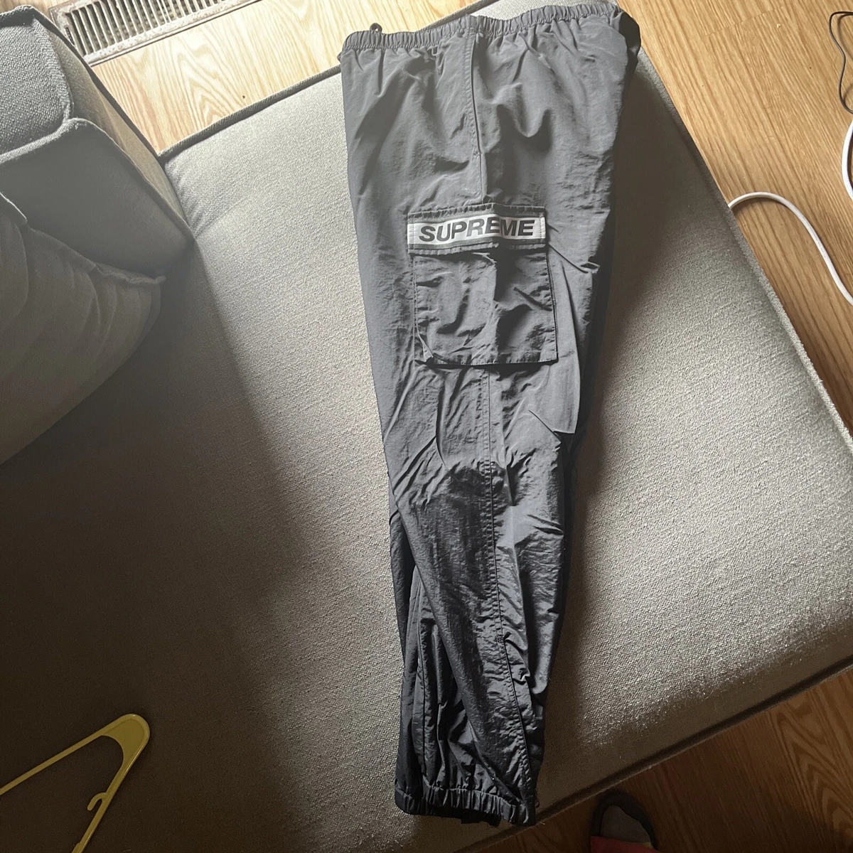 Supreme Reflective Nylon Cargo Pants Size SMALL