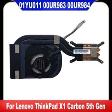 For Lenovo ThinkPad X1 Carbon 5th Gen Laptop Cooling Fan Heatsink 00UR984