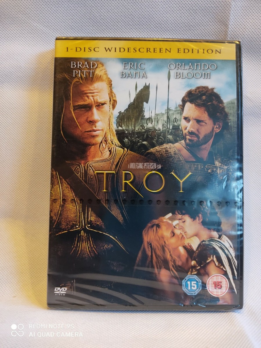 Troy (DVD, 2004, 1-Disc Set wide-screen edition) BRAND NEW SEALED