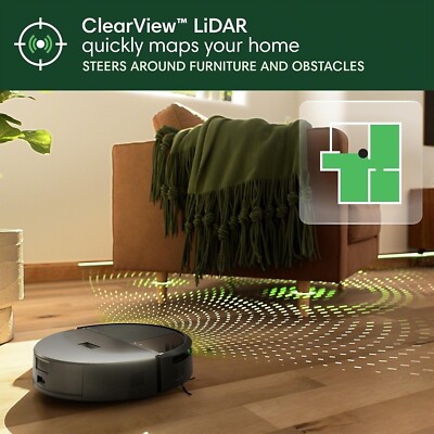 iRobot Roomba 205 DustCompactor Vacuum - Auto-Compacts, LiDAR