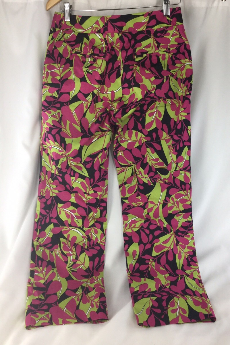 Tyler Boe Multi Color Floral Pants Womens Size 6 NWT 190414MFC/WPS