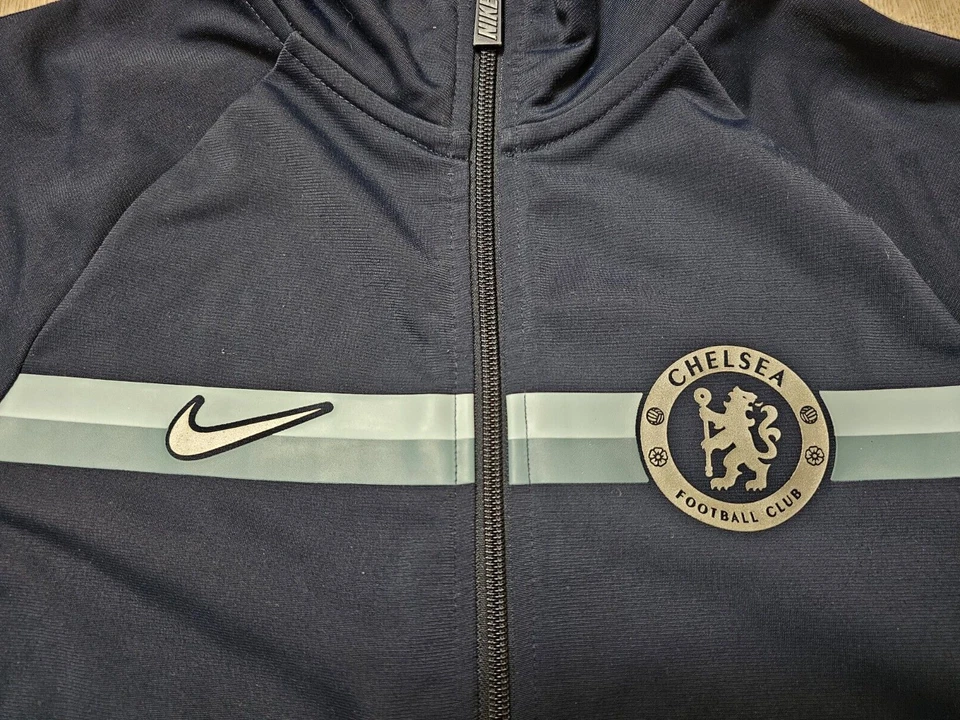 CHAQUETA CHELSEA 2020 ENTRENAMIENTO FÚTBOL FÚTBOL ENTRENAMIENTO CREMALLERA S NIKE Foto 3 de 4