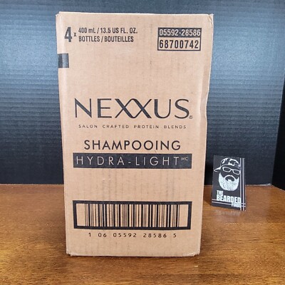 Nexxus Hydra-Light Shampoo For Normal / Oily Hair 13.5oz Bottle Lot of 4 New