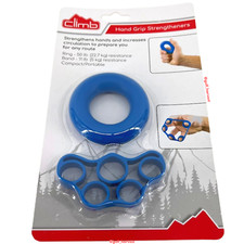 Climb Resistance Hand Grip Strengtheners, 50 LB Ring 11 LB Band - NEW/SEALED
