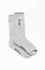 Image of POLO RALPH LAUREN SWEATSHIRT BEAR CREW SOCKS MELANGE BRAND NEW WITH TAGS! UNWORN