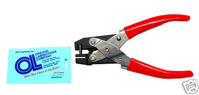 OREGON LAMINATIONS PREMIUM Heavy Duty Badge Slot Hole Punch Hand Held for ID Cards [New]