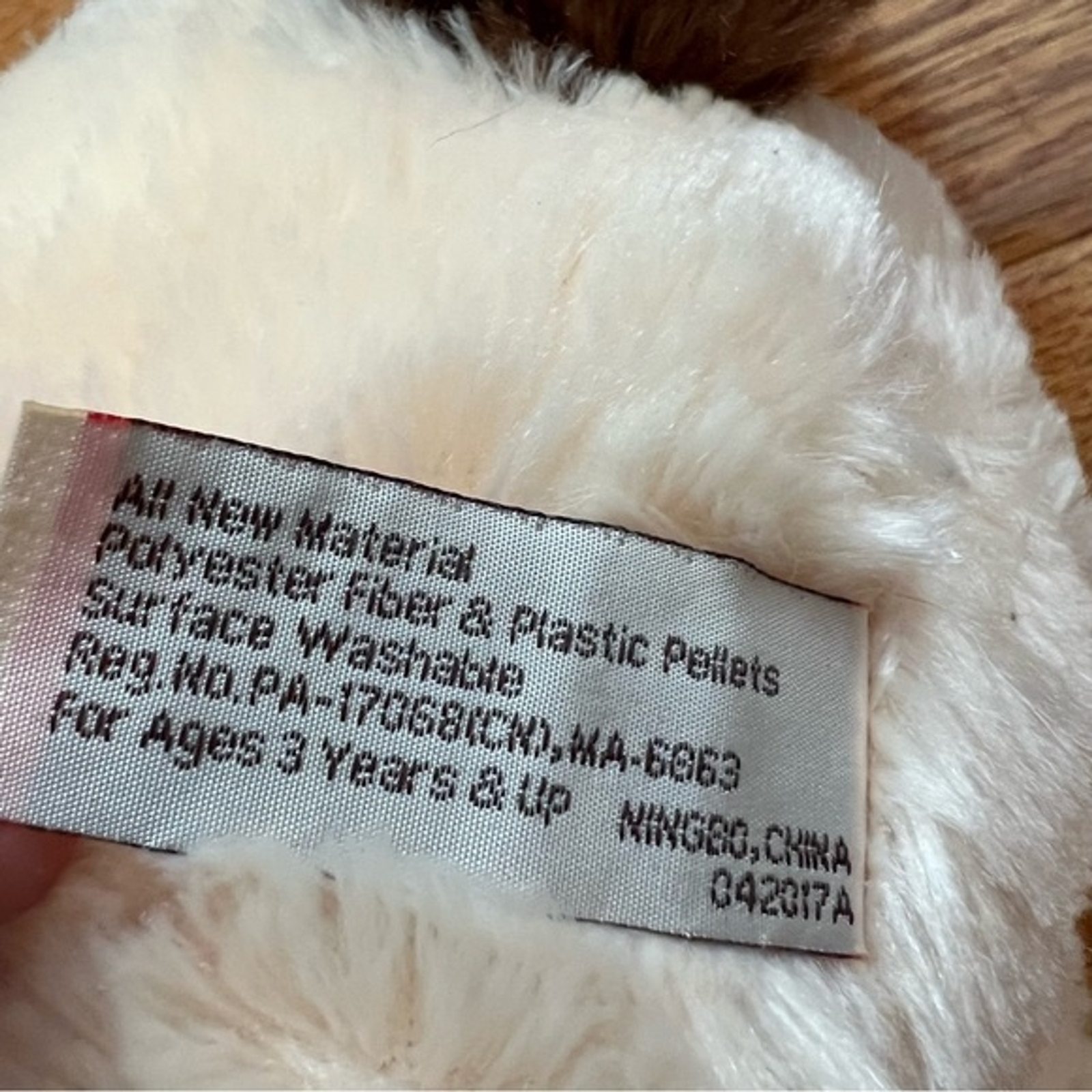 Hugfun International Dog winter plush stuffed animal puppy 14”