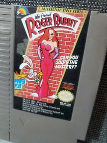 Who Framed Roger Rabbit (NES Nintendo, 1989)) Cartridge Only - Tested