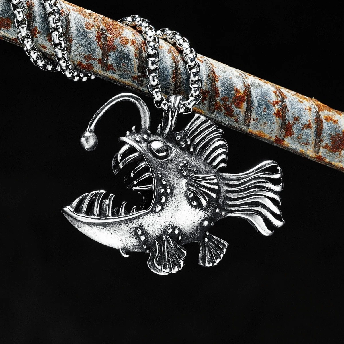 Angler fish shop necklace