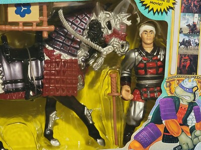 NEW TMNT Movie III Samurai Evil War Horse with Castle Guard Figure