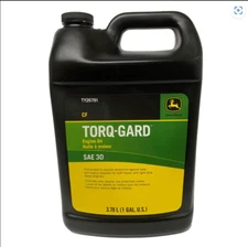 John Deere SAE 30 Torq-Gard Engine Oil 1 Gallon - TY26791