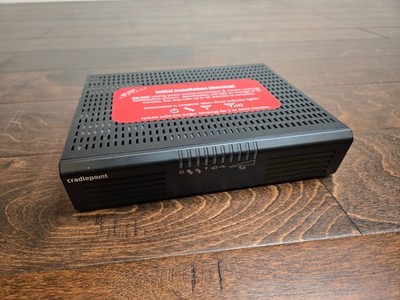 RT CradlePoint AER1650LP4 5 Ports 4G LTE Ethernet Router No Power Cord
