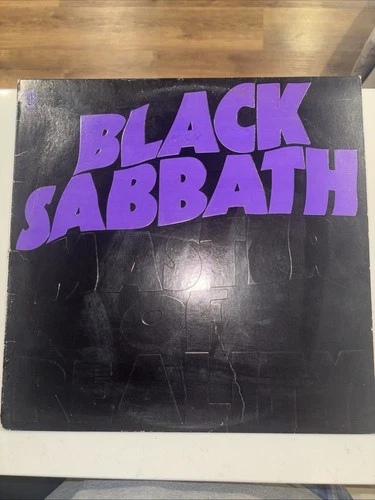 BLACK SABBATH MASTER OF REALITY Green Label / First Press / Lp VG+ / Cover VG