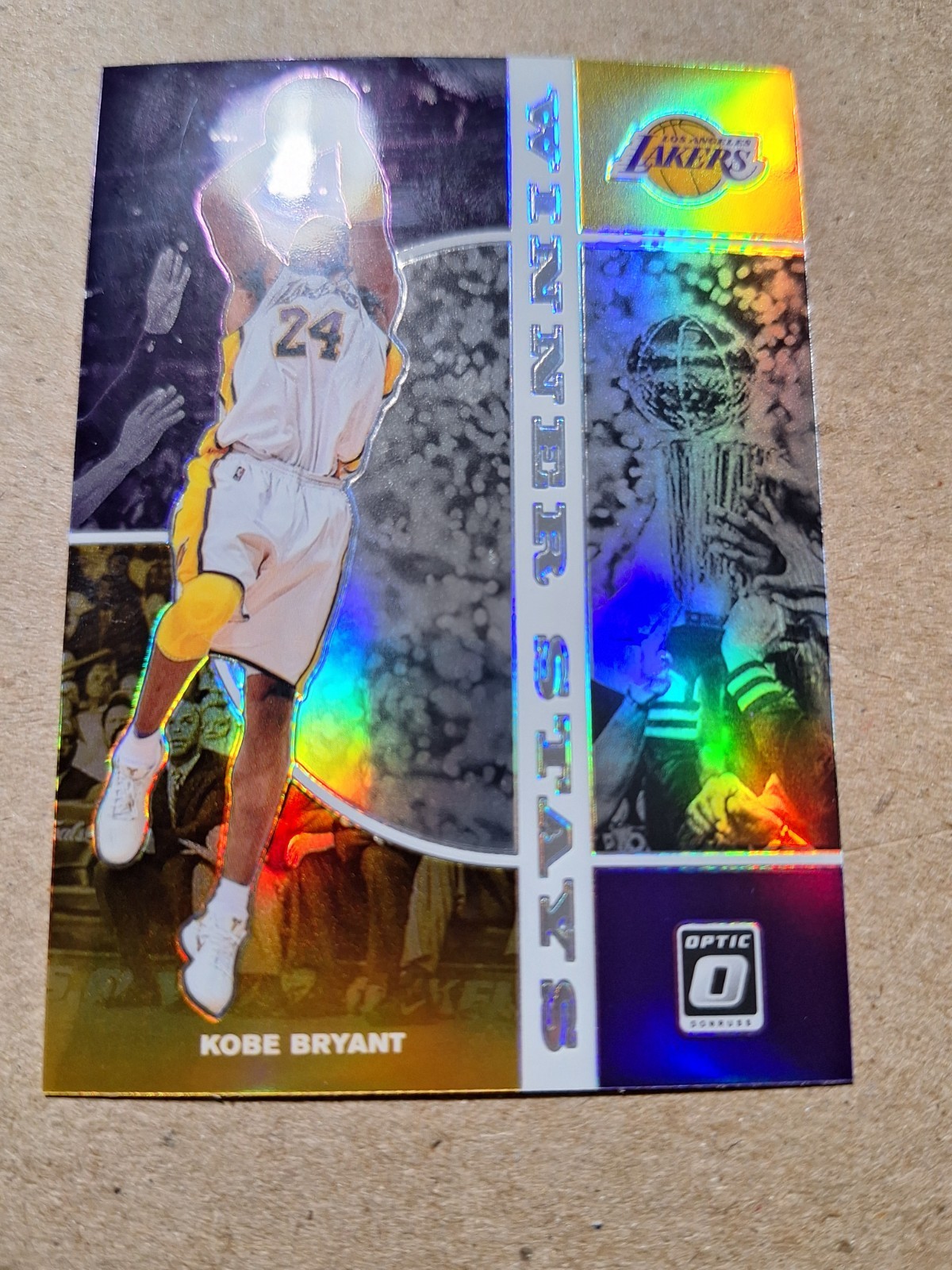 2019-20 Panini Donruss Optic - Winner Stays Kobe Bryant #12 Holo Prizm