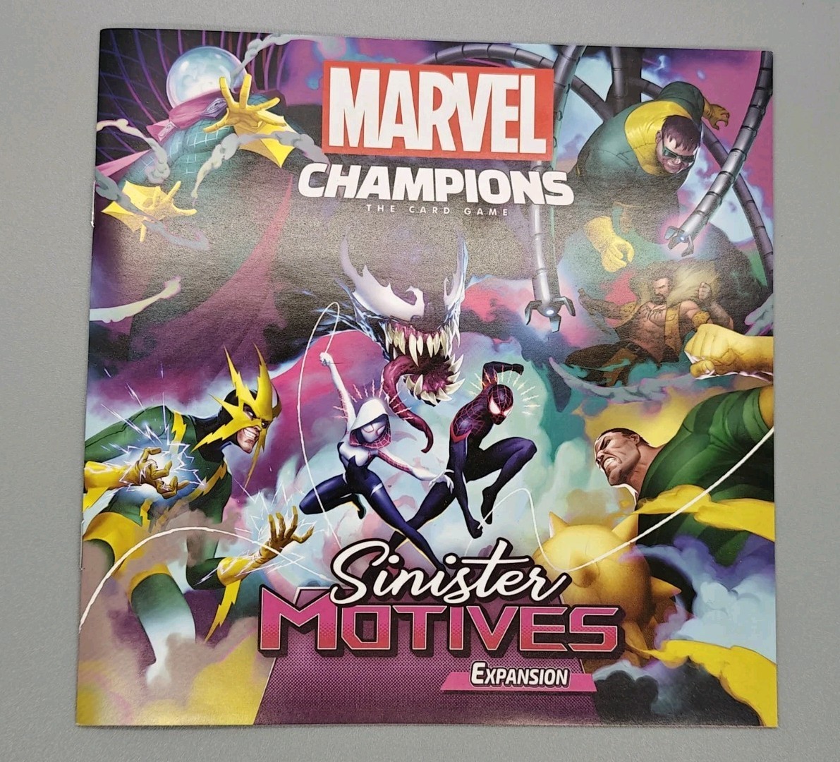 Marvel Champions LCG -  Sinister Motives Expansion - COMPLETE - (No Box)