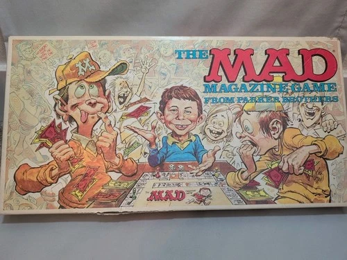 The Mad Magazine Board Game 1979 By Parker Brothers  Vintage