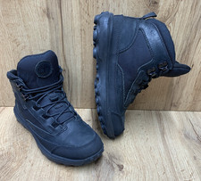 Timberland Boys Black Hiking Boots Shoes Size 2 Youth Waterproof Outdoor Camping