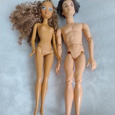 My Scene Dolls Girl and Boy Nude TLC