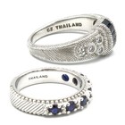 Judith Ripka Sterling Lapis Lazuli Size 6.75-10 Rings Earrings Lot of 5 #S5557-4 — photo 8