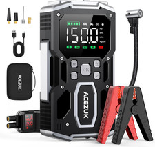 8000AMPS POWER Heavy Duty Truck Battery Booster Pack Jump Starter Box Portable