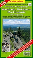Wander-, Ski- Und Radwanderkarte Naturpark Fichtelgebirge, Wunsiedel, Fichtelber