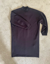 Uniqlo Women’s Black Mock Neck Sweater Dress, Size S, BNWOT
