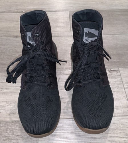 GORUCK Ballistic Trainer Mid Shoe Mens 9 Womens 11 Black Canvas Tactical Sneaker - Picture 5 of 9