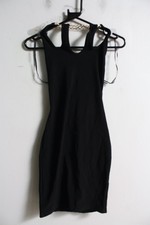 Pink Vanilla Womens Bodycon Dress with Gold Chain Necklace - Size 8 NEW (k85)