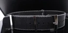 Auth. Omega Black & Grey 22mm Nylon Strap and Buckle STZ001885