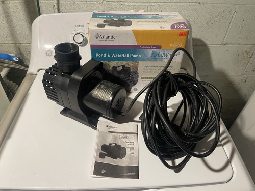 Atlantic Tidlewave 2 1200 Large Pond and Waterfall Pump 2400 GPH