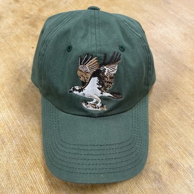 Bird Collective Osprey Hawk Embroidered Logo Adjustable Strap Hat Baseball Cap