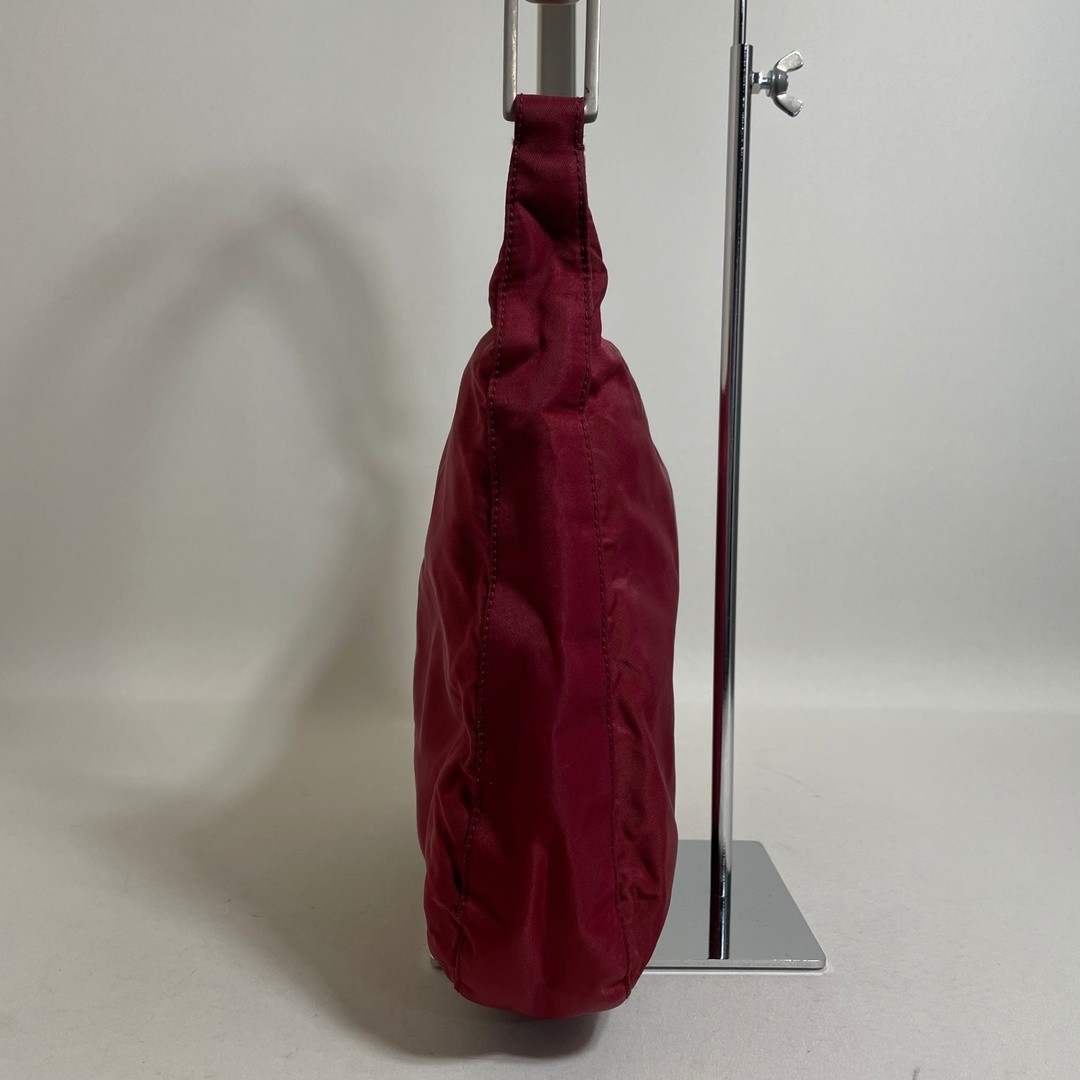 Prada One Shoulder Bag Nylon Red thumbnail 4