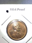 1954-P Lincoln Wheat Cent Proof — photo from another recent sale