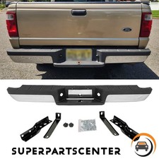 Chrome Rear Step Bumper Assembly For 1993-2011 Ford Ranger Stylesidefleetside