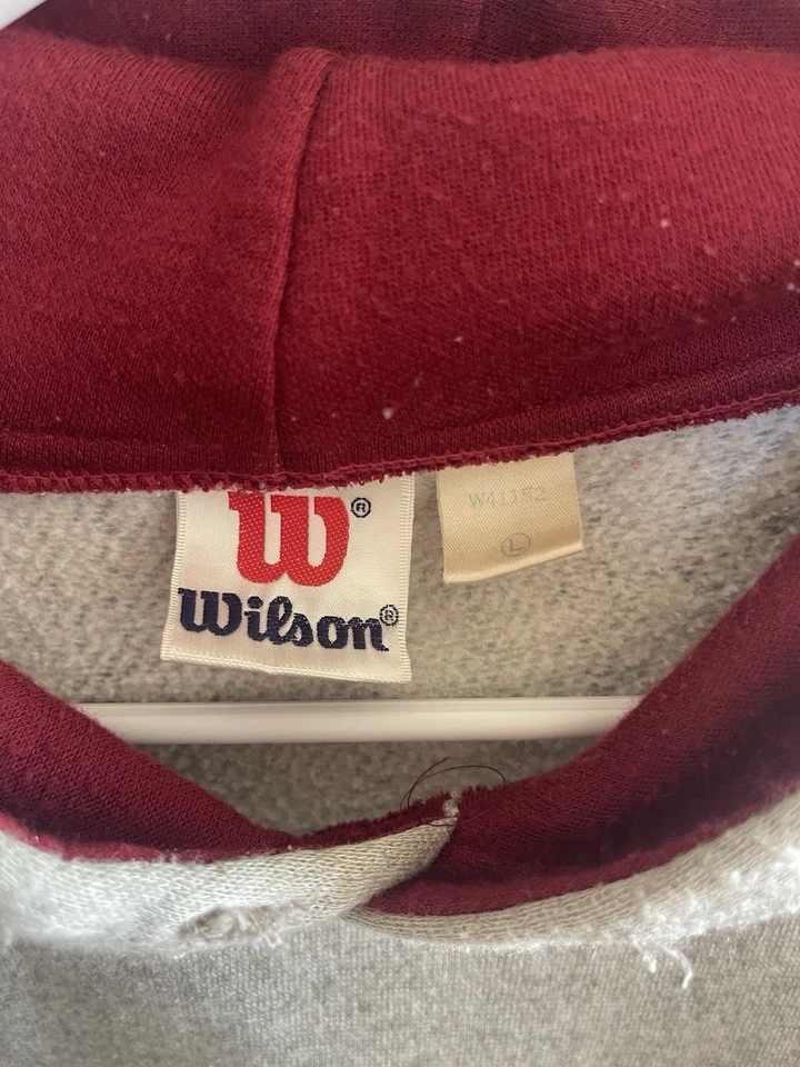 Sudadera Wilson grande vintage para niños Foto 2 de 3