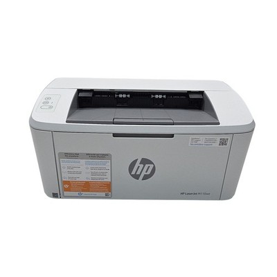 HP LaserJet M110we Wireless Monochrome Laser Printer White 7MD66E 141A Toner