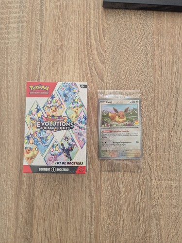 Lot De 6 Boosters Pokémon Évolutions Prismatique FR - Pack Scellé Neuf, édition 2025, Pour Collectionneurs