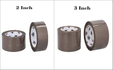 Carton Sealing Packaging Tape Parcel Packing Tan Tapes Select: Mil | Size | Qty
