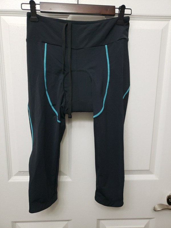 Spoear Biking Capri Tights Padded Women's Size M