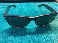 ray-ban rb 2132 new wayfarer polarized sunglasses 6430/b1 58 18 145 3n w/case