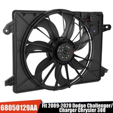 Radiator Cooling Fan For 2009-20 Chrysler 300 Dodge Challenger Charger CH3115169