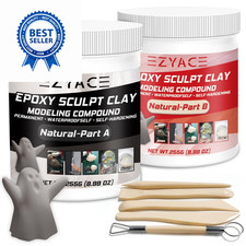 Epoxy Clay Magic Sculpt 2 Part Modeling 1 Pound Natural