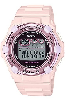 NEU CASIO BABY-G Damen Pink Atomic Solar JDM Uhr BGR-3000UCB-4JF JAPAN