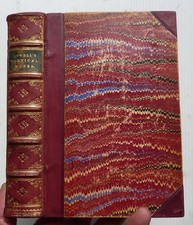 JAMES RUSSELL LOWELL, POETICAL WORKS,  PART  LEATHER BINDING