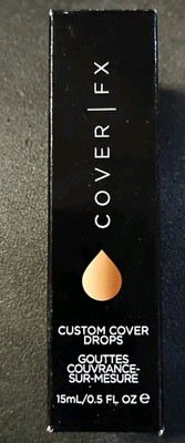 New COVER FX Custom Cover Drops Custom Coverage Drops SHADE P 50 - 15mL