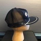 UAW Local 6 Snapback Hat w/2 Member Pins - Blue Mesh Size Med-Lg Melrose Park IH — photo 6