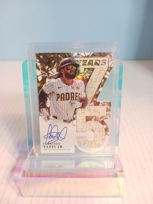 2026 Topps Series 1 FERNANDO TATIS JR 75 Year Anniversary Auto